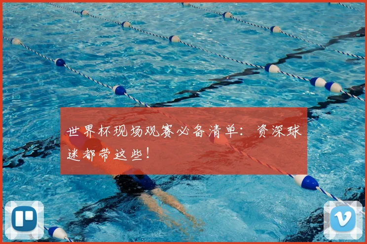 世界杯现场观赛必备清单：资深球迷都带这些！